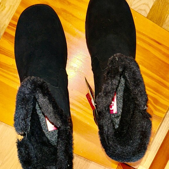 Women's Rieker "Everest" Dual Zip Wool Fleece Lined Ankle Boots Size 6 (EU 37) - Picture 8 of 13